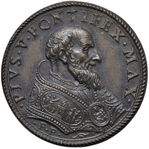 Papal medals - Pio V (1566-1572) Medaglia senza data (1570) ...