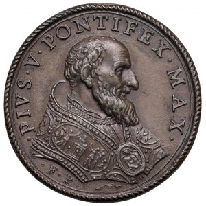 Papal medals - Pio V (1566-1572) Medaglia senza data I merit...