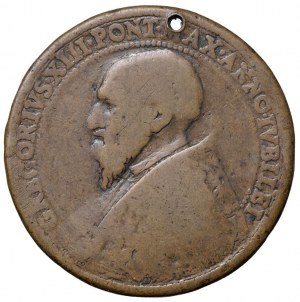 Papal medals - Gregory XIII (1572-1585) Medal Anno Giubi...