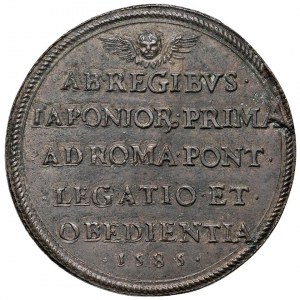 Papal medals - Gregory XIII (1572-1585) Medal 1585 Arrival...