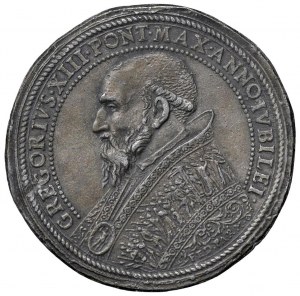 Papal medals - Gregory XIII (1572-1585) Uniform foil from f...