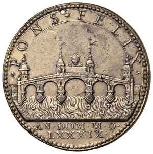 Papal medals - Sixtus V (1585-1590) Medal A. V (1589) Const...