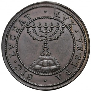 Papal medals - Urbano VII (1590) Medaglia A. I 1590 Candelab...