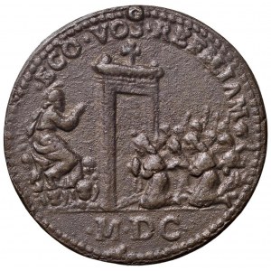 Papal medals - Clemente VIII (1592-1605) Medaglia Anno Giubi...