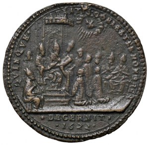 Papal medals - Gregory XV (1621-1623) Medal A. II 1622 P...