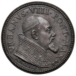 Papal medals - Urbano VIII (1623-1644) Medaglia A. XIII Lava...