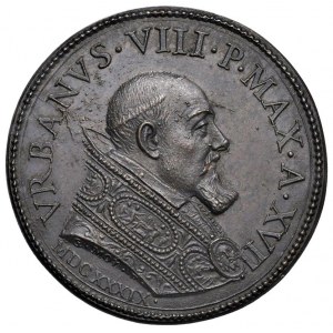 Papal medals - Urbano VIII (1623-1644) Medaglia A. XVII 1639...