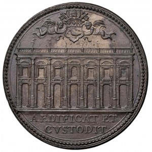 Papal medals - Innocenzo X (1644-1655) Medaglia A. V Costruz...