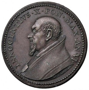 Papal medals - Innocent X (1644-1655) Medal A. VI 1650 A...
