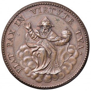 Papal medals - Innocent X (1644-1655) Medal A. VI 1651 P...