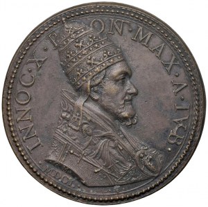 Papal medals - Innocent X (1644-1655) Medal Anno Giubila...