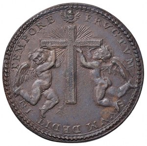 Papal medals - Innocent X (1644-1655) Medal A. X Due Che...