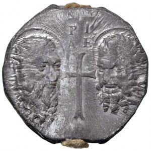 Papal medals - Innocent X (1644-1655) Bull plumbea with St...