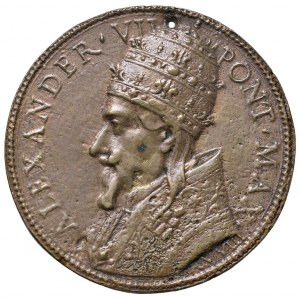 Papal medals - Alessandro VII (1655-1667) Medaglia A. VIII I...