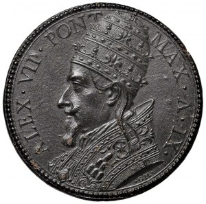 Papal medals - Alexander VII (1655-1667) Medal A. IX The ...