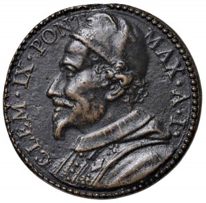 Papal medals - Clement IX (1667-1669) Medal A. I 1668 DE...