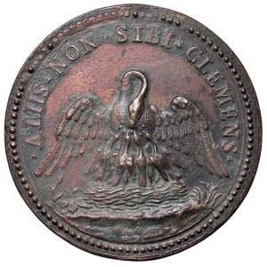 Papal medals - Clemente IX (1667-1669) Medaglia A. I senza d...