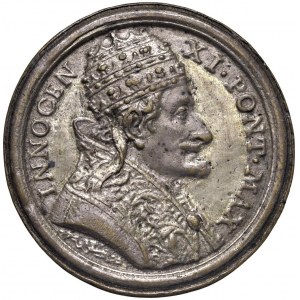 Papal medals - Innocenzo XI (1676-1689) Medaglia da fusione ...