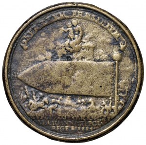 Papal medals - Innocent XI (1676-1689) Medal 1684 The ban...