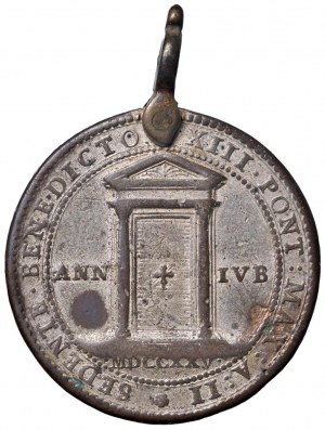 Papal medals - Benedict XIII (1724-1730) Medal A. II 172...