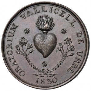 Papal medals - Pius VIII (1829-1830) 1830 medal for the Orat...