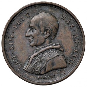 Papal medals - Leo XIII (1878-1903) Medal 1900 The Crist...
