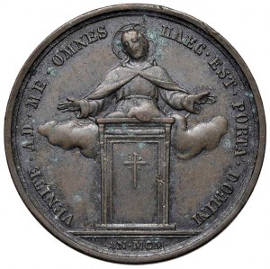 Papal medals - Leo XIII (1878-1903) Medal 1900 The Crist...