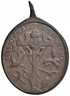 Religious Medals - RELIGIOUS. Oval casting medal without da...