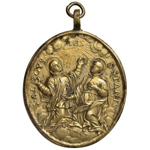 Religious Medals - RELIGIOSA. Medaglia ovale da fusione senza da...