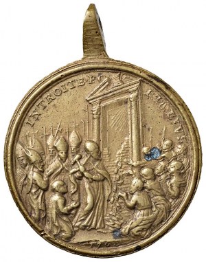 Religious Medals - RELIGIOUS. Casting medal 1700 Rome. St...