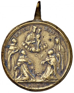 Religious Medals - RELIGIOUS. Undated casting medal (15th...