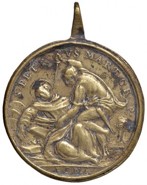 Religious Medals - RELIGIOUS. Undated casting medal (15th...