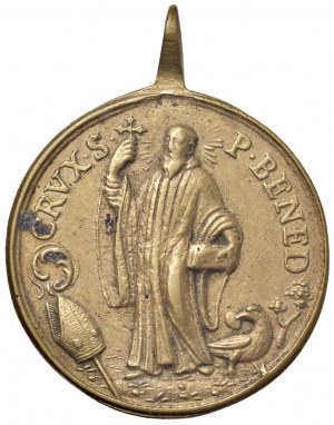 Religious Medals - RELIGIOUS. Undated casting medal (15th...