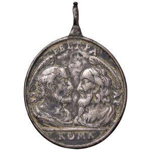 Religious Medals - RELIGIOSA. Medaglia ovale da fusione senza da...