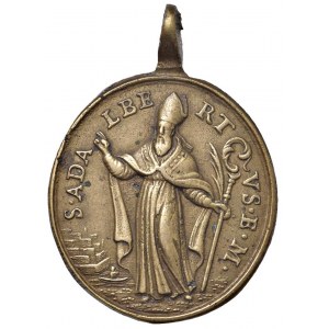 Religious Medals - RELIGIOSA. Medaglia ovale da fusione senza da...