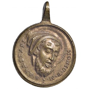 Religious Medals - RELIGIOSA. Medaglia da fusione senza data (XV...