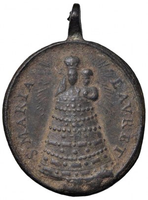Religious Medals - RELIGIOUS. Marian oval casting medal ...