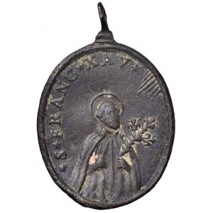 Religious Medals - RELIGIOSA. Medaglia ovale da fusione senza da...