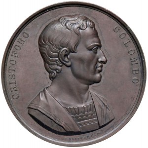 Character medals - Cristoforo Colombo (1451-1506) Medaglia 1892 ...