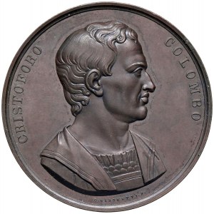 Character medals - Christopher Columbus (1451-1506) Medal 1892 ...