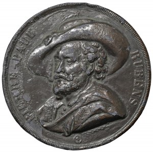 Character medals - P.Paul Rubens (1577-1640) Medaglia uniface se...