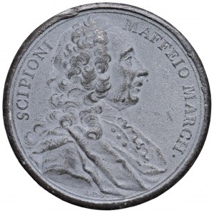 Character medals - Scipione Maffei (1673-1755) Medal 1755 For...