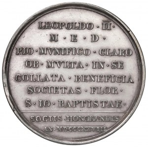 Character medals - Leopoldo II (1824-1859) Gran ducato di toscan...