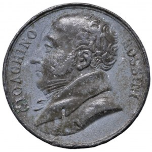 Character medals - Gioacchino Rossini (1792-1868) Medaglia senza...