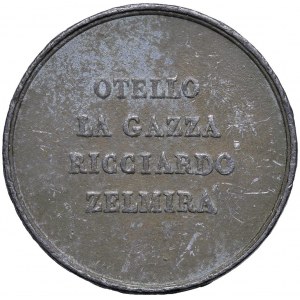 Character medals - Gioacchino Rossini (1792-1868) Medaglia senza...
