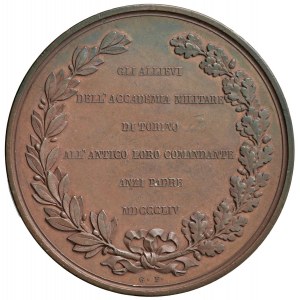 Character medals - Cesare Saluzzo, Comandante dell' accademia mi...