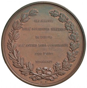 Character medals - Cesare Saluzzo, commander of the academy mi...