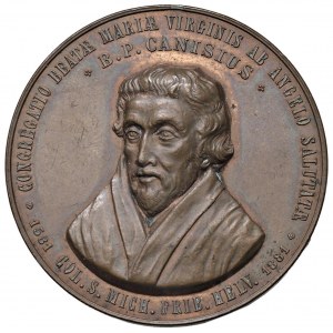 Character medals - B.P. Canisius. Medaglia 1881Congregato orator...