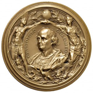 Character medals - Cristoforo Colombo (1451-1506) Medaglia conia...
