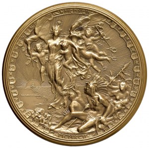 Character medals - Christopher Columbus (1451-1506) Medal minted...